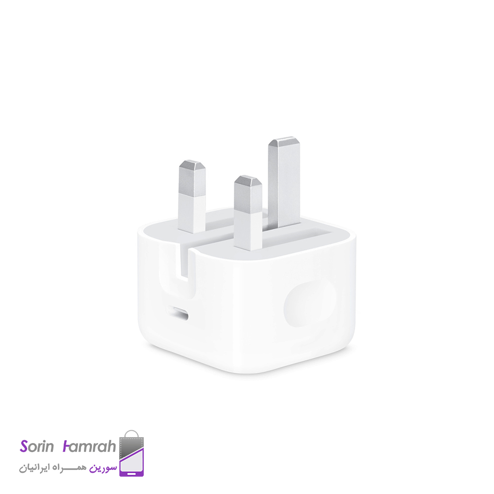 اداپتور شارژر اپل مدل اصلی(20W USB-C Power Adapter  B/A)